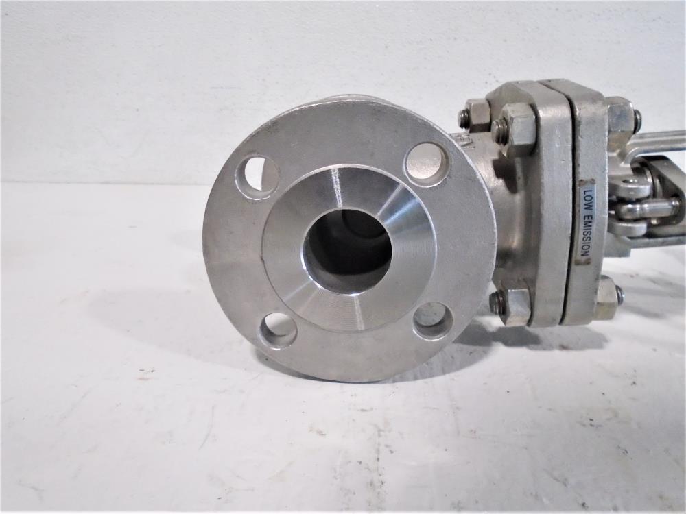 Warren 1-1/2" 150# CF8M Gate Valve, Fig# 1156